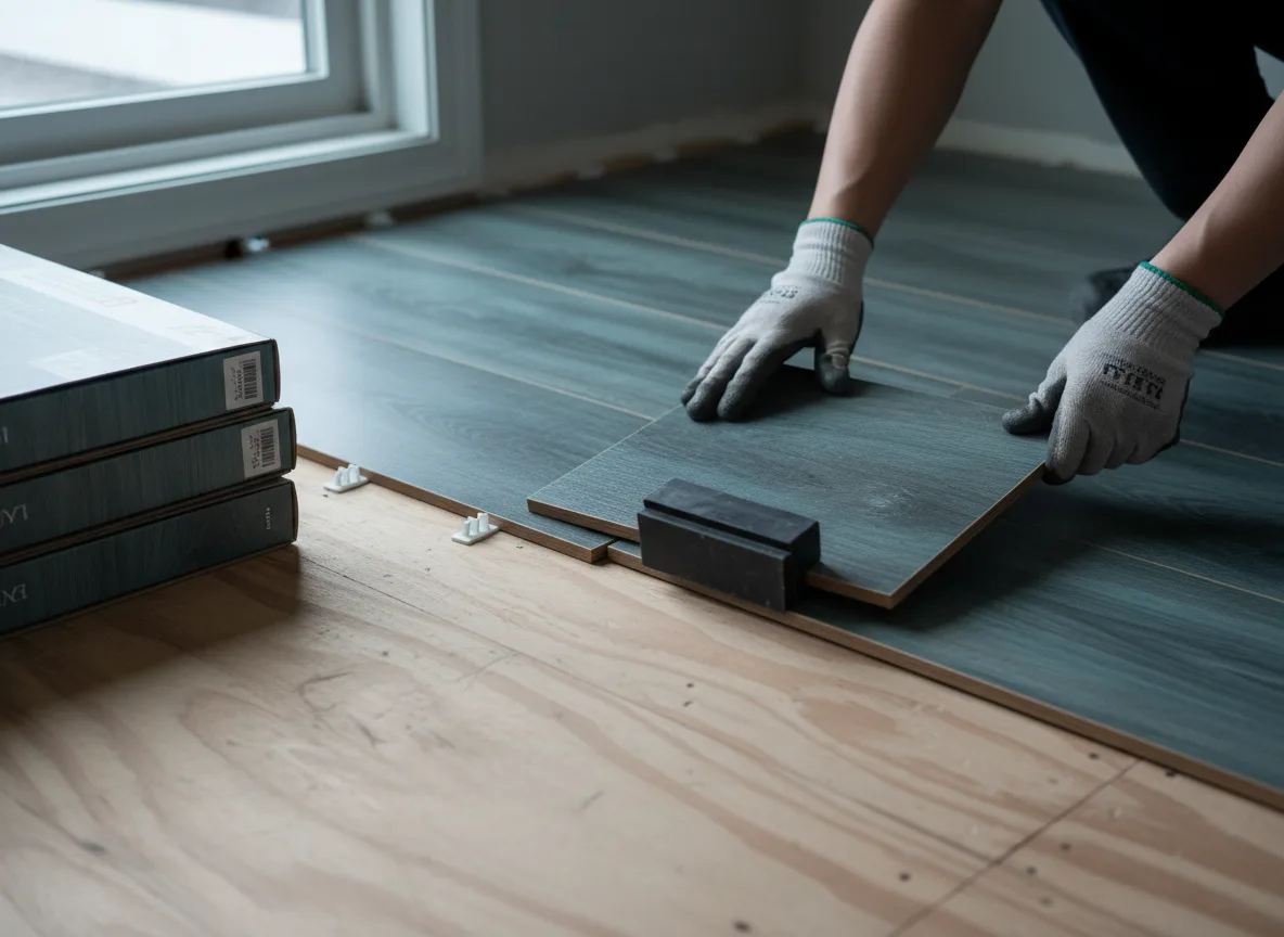 Luxury Vinyl Plank Installation company in Duncombe, IA